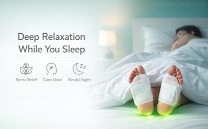 Detox Foot Pads, 30 Pieces, Natural Ingredients