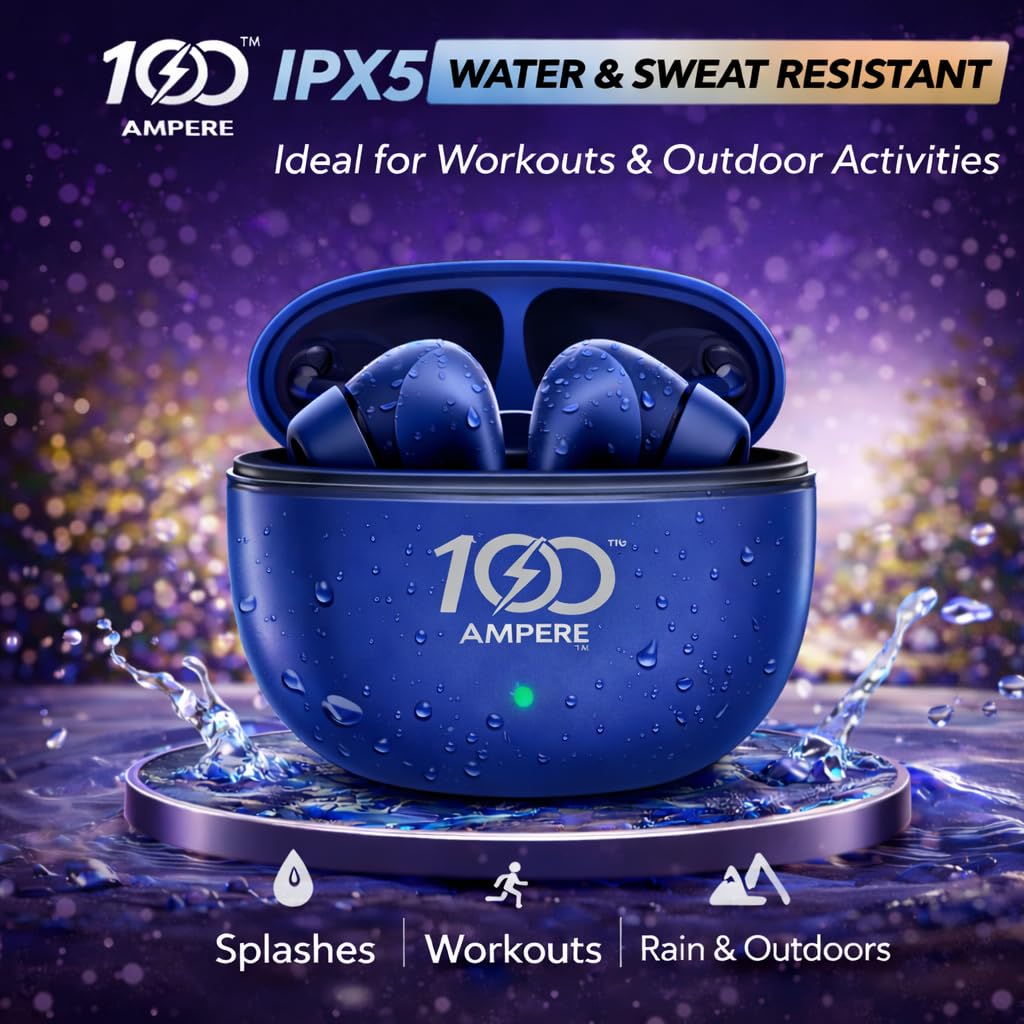 Wireless Stereo Earbuds with 3-in-1 Charging & Data Cable
