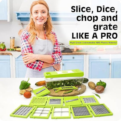 12 in 1 Multipurpose Vegetable & Fruit Chopper
