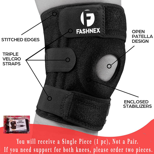 Premium Knee Support Open Patella, Breathable Knee Cap